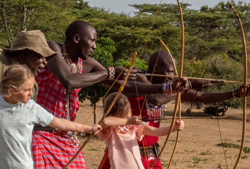 how your safari booking can help educate a child